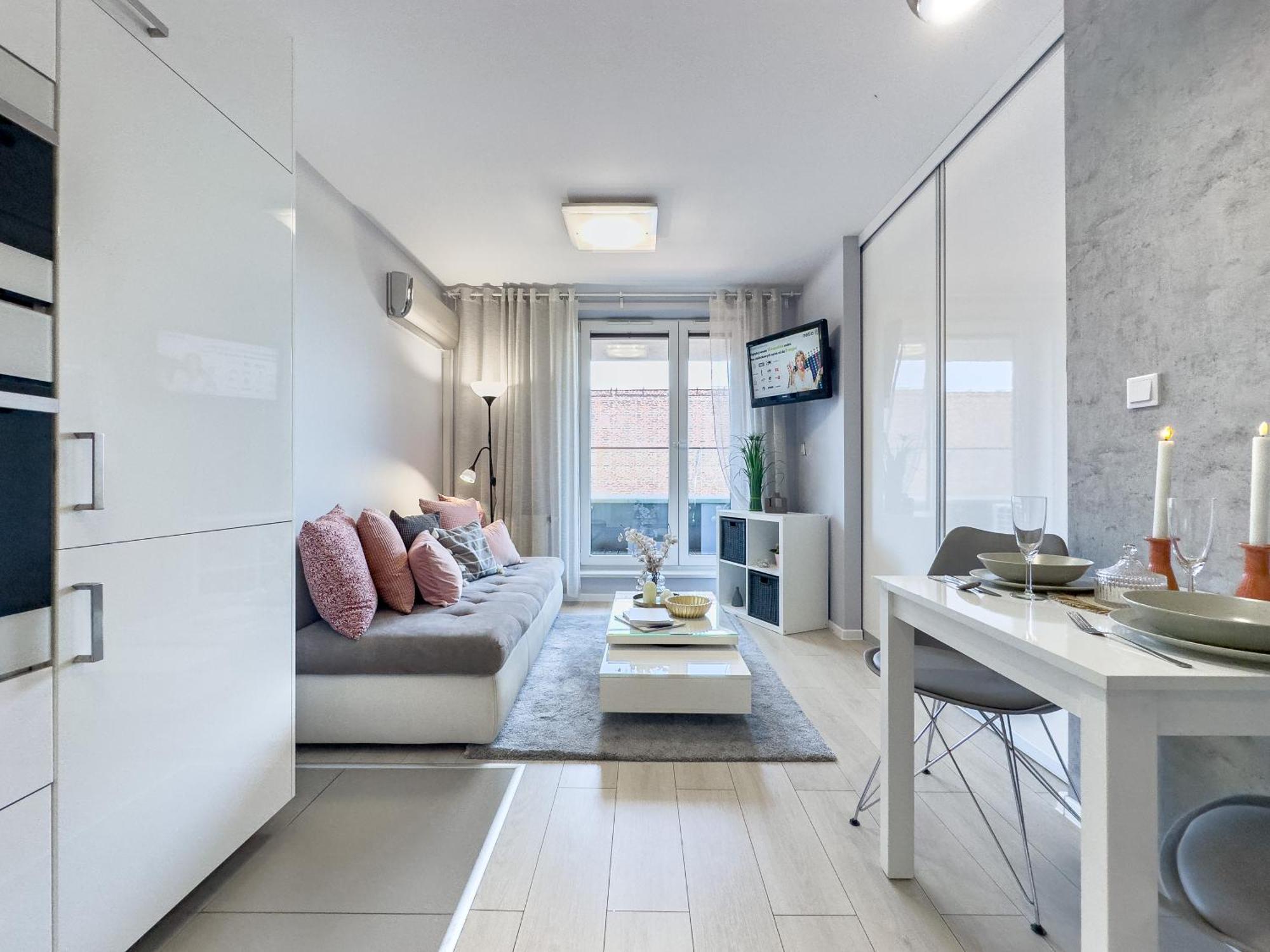 Nadwislanska Przystan Apartament Z Widokiem Na Wisle Cracovia Esterno foto